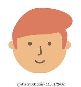 cartoon man icon