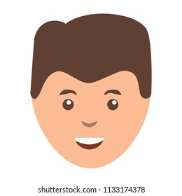 cartoon man icon