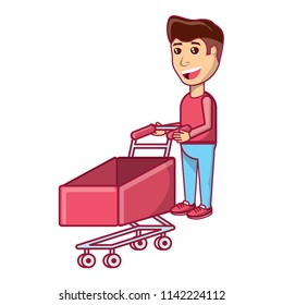 cartoon man icon
