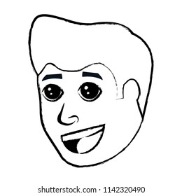 cartoon man icon