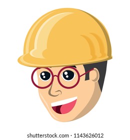 cartoon man icon