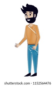 cartoon man icon