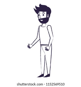 cartoon man icon