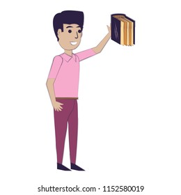cartoon man icon