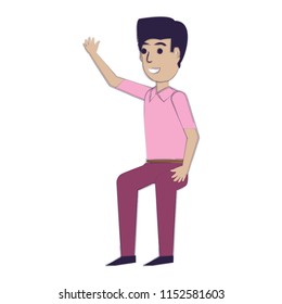 cartoon man icon