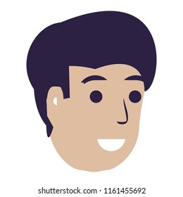 cartoon man icon