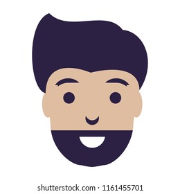 cartoon man icon