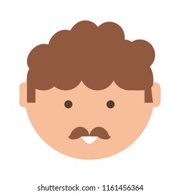 cartoon man icon