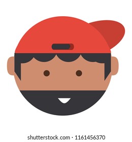 cartoon man icon