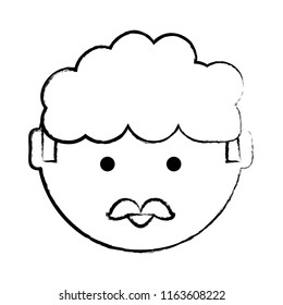cartoon man icon