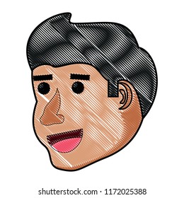 cartoon man icon