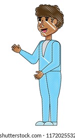 cartoon man icon