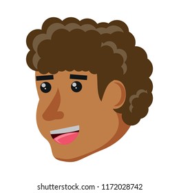 cartoon man icon