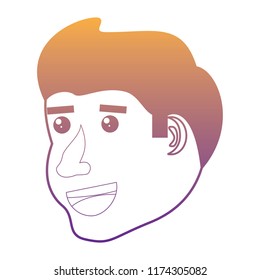 cartoon man icon