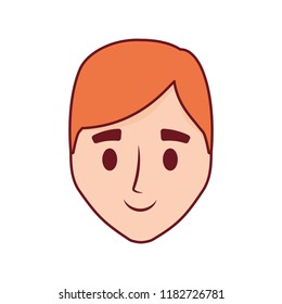 cartoon man icon