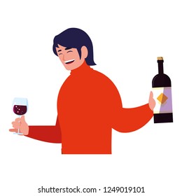cartoon man icon