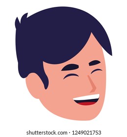 cartoon man icon 