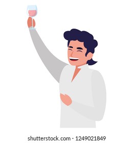 cartoon man icon