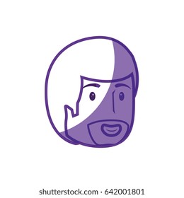 cartoon man icon 
