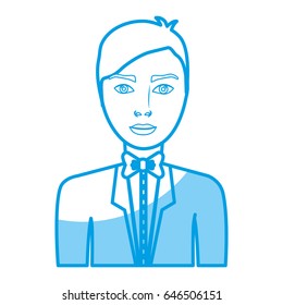 cartoon man icon