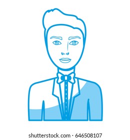 cartoon man icon