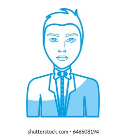 cartoon man icon