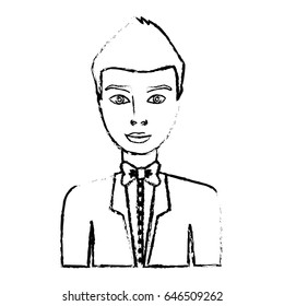 cartoon man icon