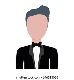 cartoon man icon