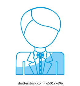 cartoon man icon