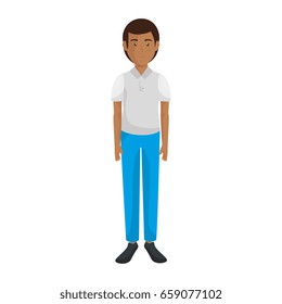 cartoon man icon