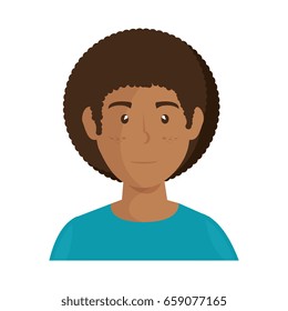 cartoon man icon