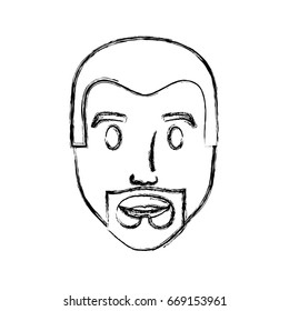 cartoon man icon