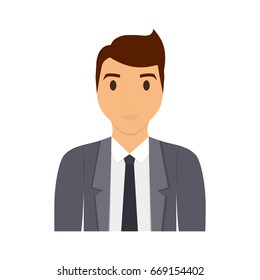 cartoon man icon