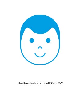 cartoon man icon