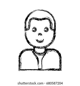 cartoon man icon