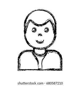cartoon man icon
