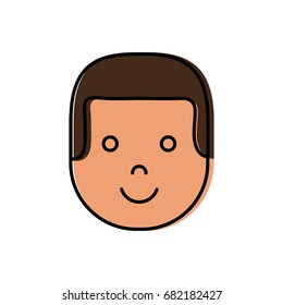 cartoon man icon