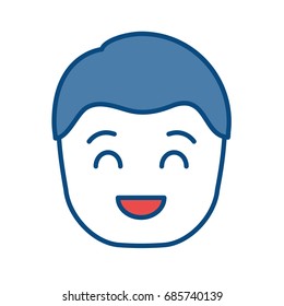 cartoon man icon