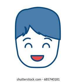 cartoon man icon