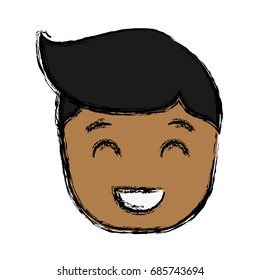 cartoon man icon