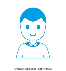 cartoon man icon