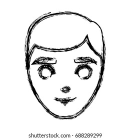 cartoon man icon