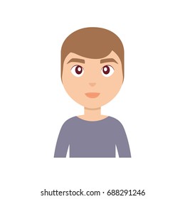 cartoon man icon