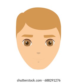 cartoon man icon