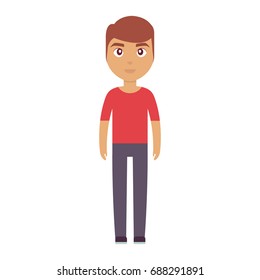 cartoon man icon