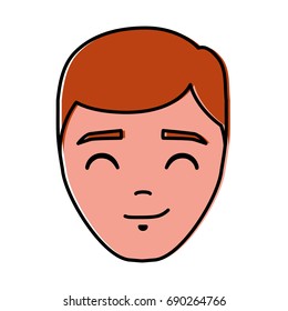 cartoon man icon