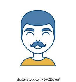 cartoon man icon