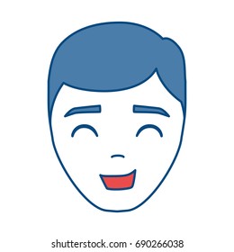 cartoon man icon