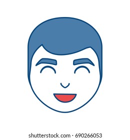 cartoon man icon