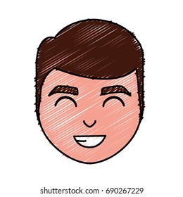 cartoon man icon